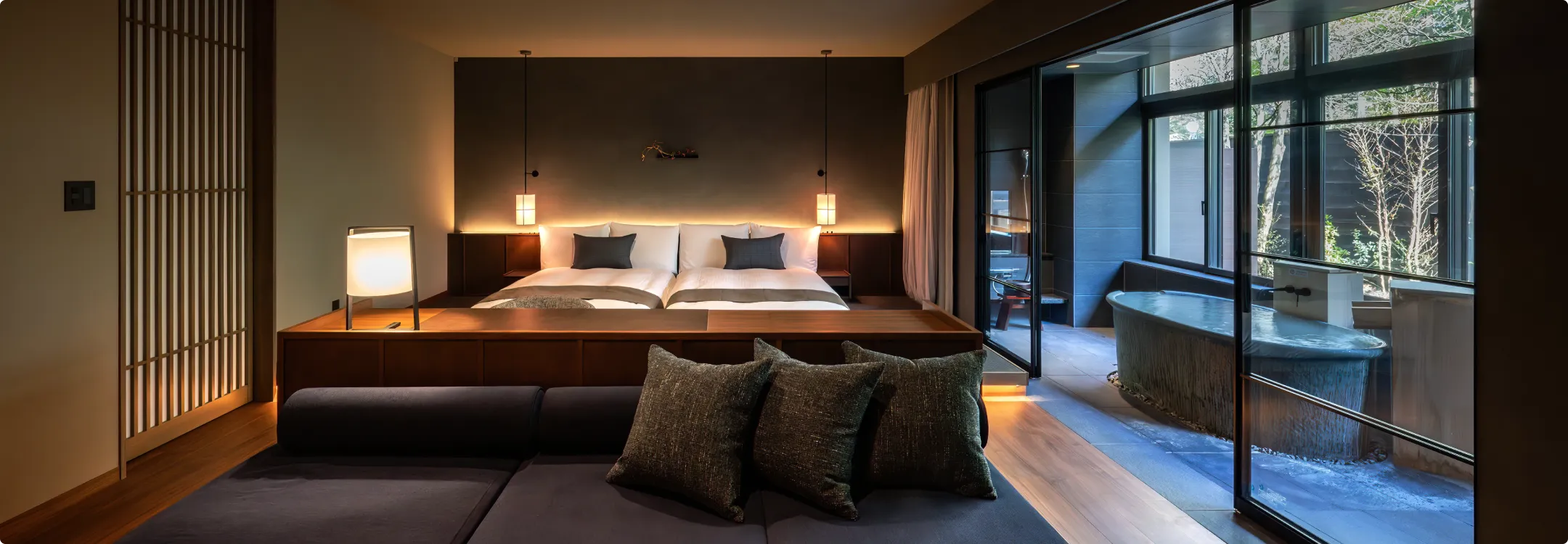 图像:客房 豪华双床房 另一角度