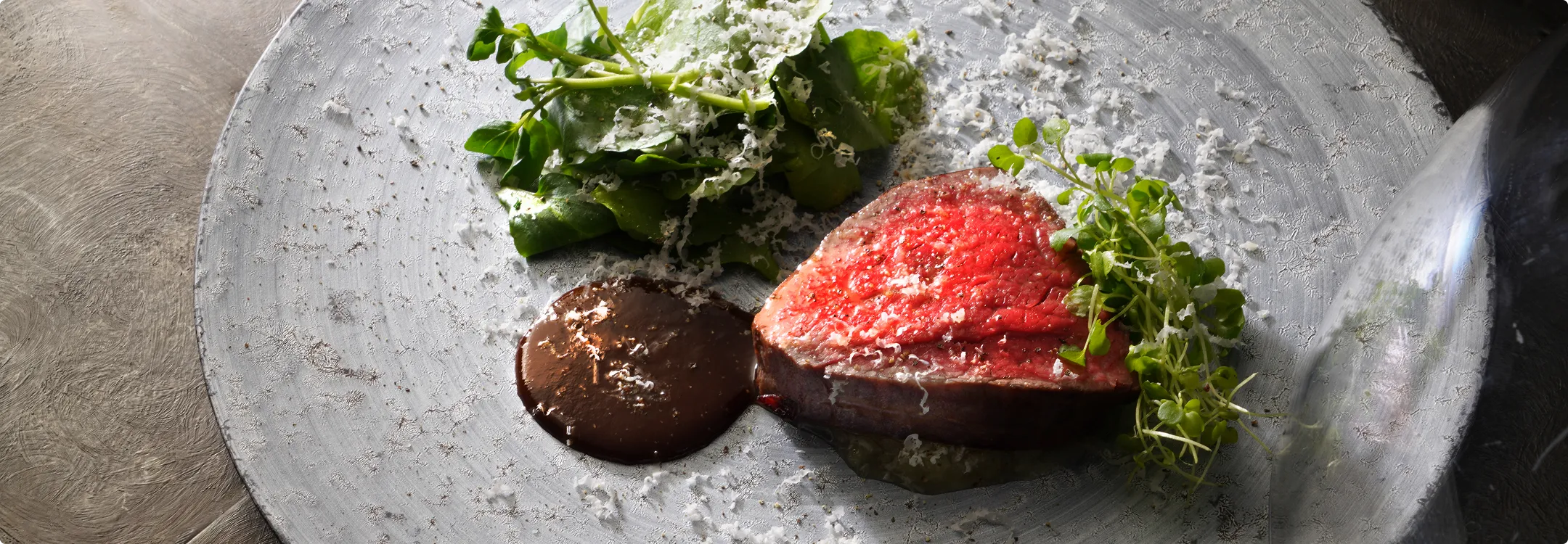 写真:夕食のご案内