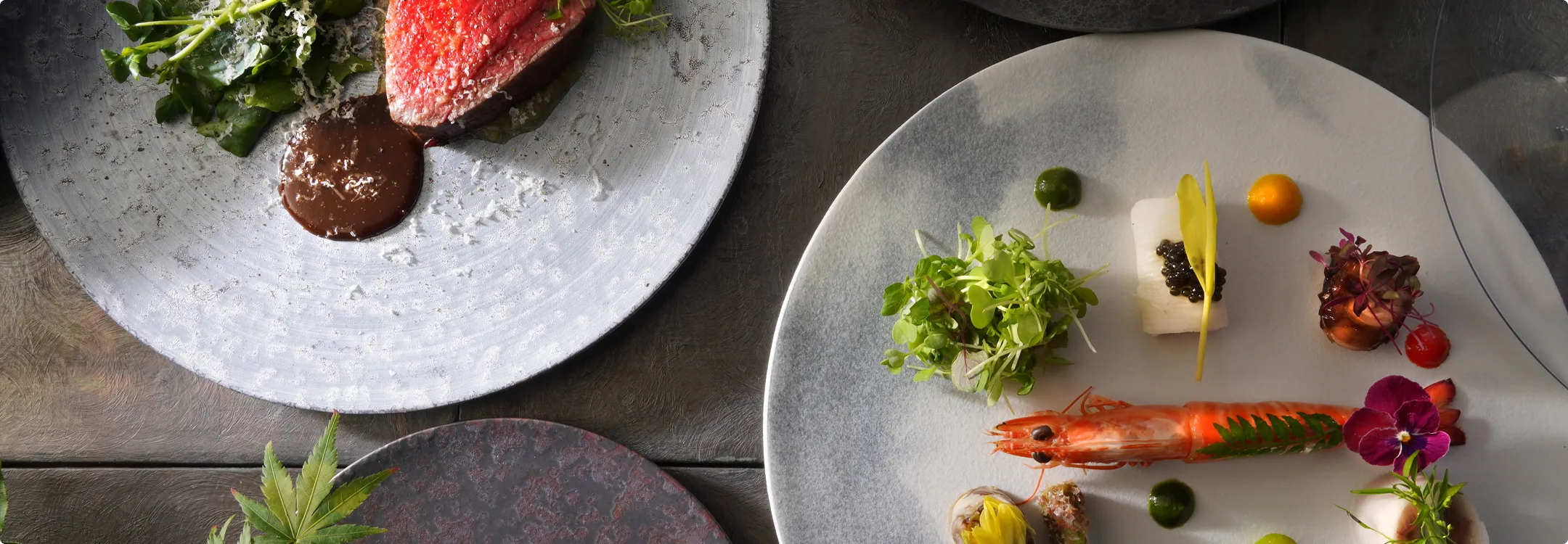 写真:夕食のご案内