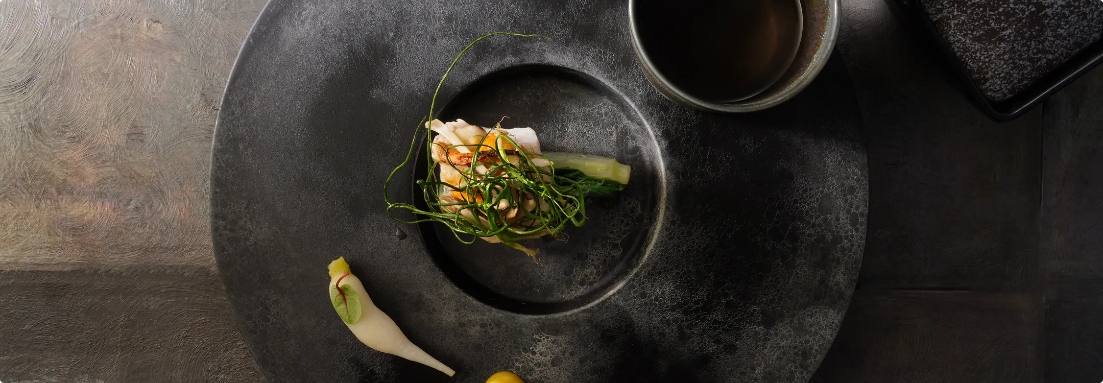 写真:夕食のご案内