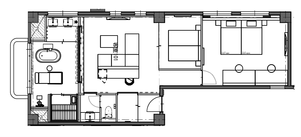 間取り図　大瑠璃スイート