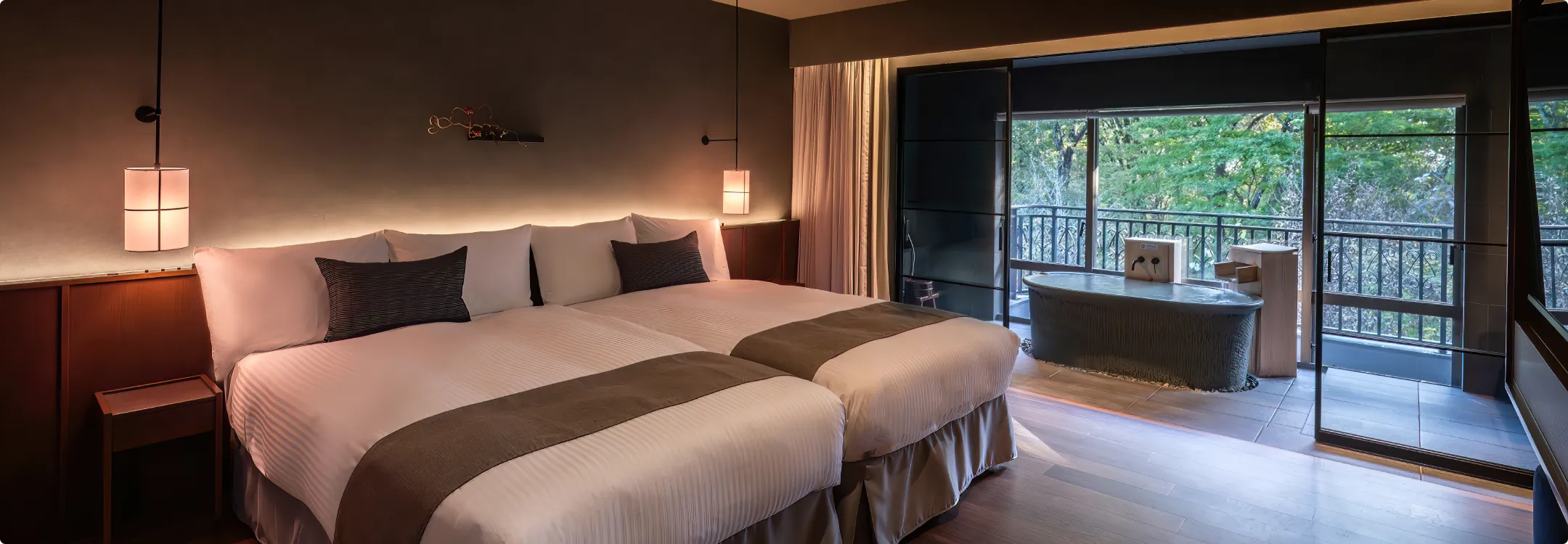 圖像:客房 高級雙床房 另一角度